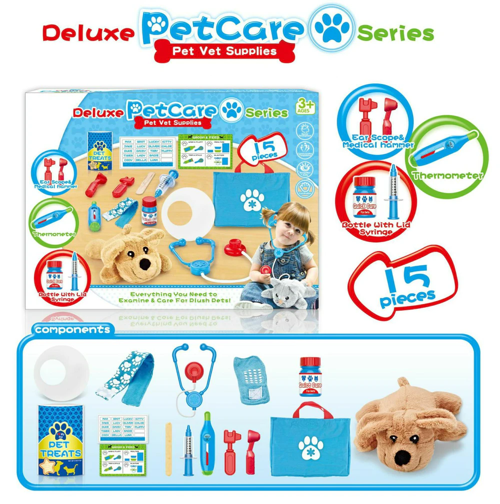 Pretend Toy Pet Dog Vet. Grooming & Feeding Supplies Custom Rc Cars
