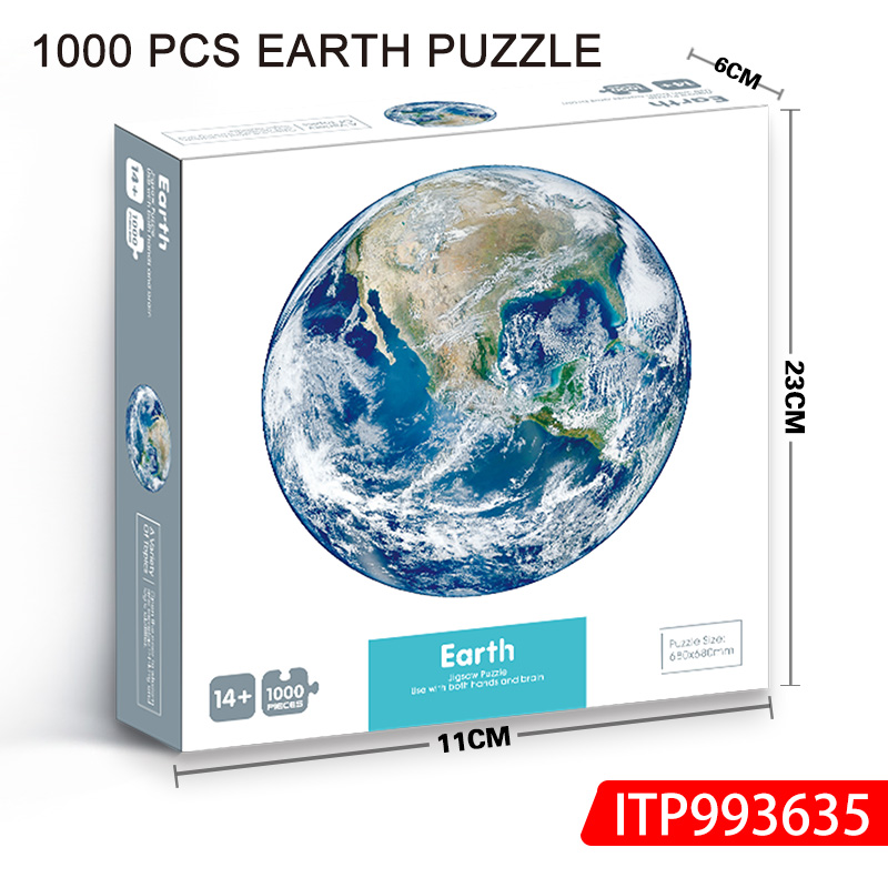 1000 Pcs Earth Puzzle