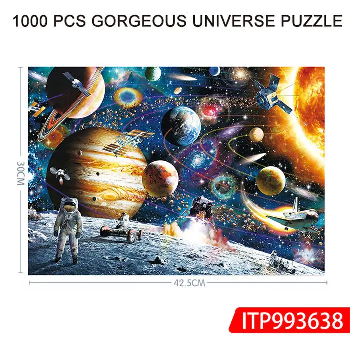 1000 Pcs Gorgeous Universe Puzzle