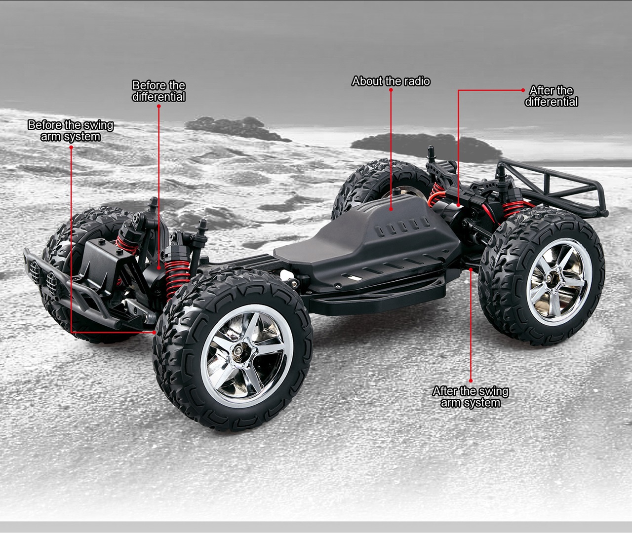 stunt rc toy parts wholesale off road-1