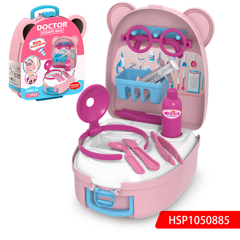 Pink Doctor Set Children Doctor Play Set