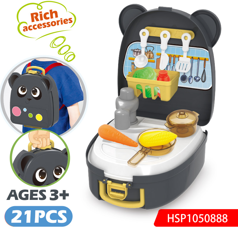 Kids Kitchen Set Convenience Kitchen Suitcase