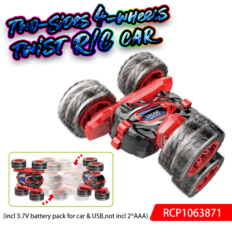 Two-Sides 4-wheels twist R/C car