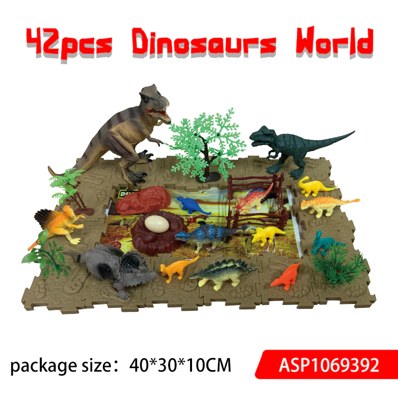 42pcs Dinosaur Paradise Set