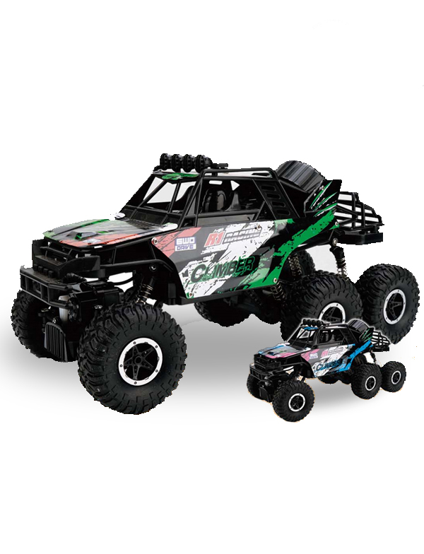 1/10 aluminum alloy 6WD high speed off-road RC car