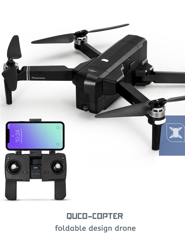 Foldable GPS/GNSS FPV Drone With Camera