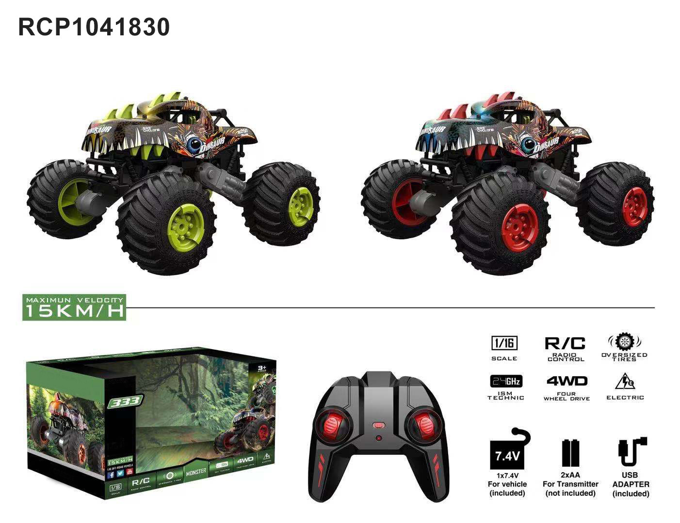 PAK TAT monster truck rc toys manufacturers