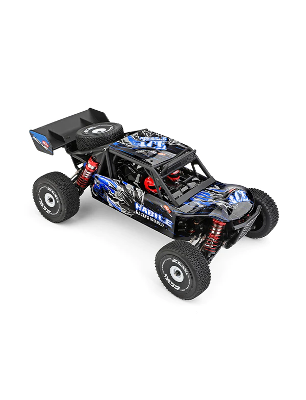 1:12 4WD RC desert buggy with spare tire and tail