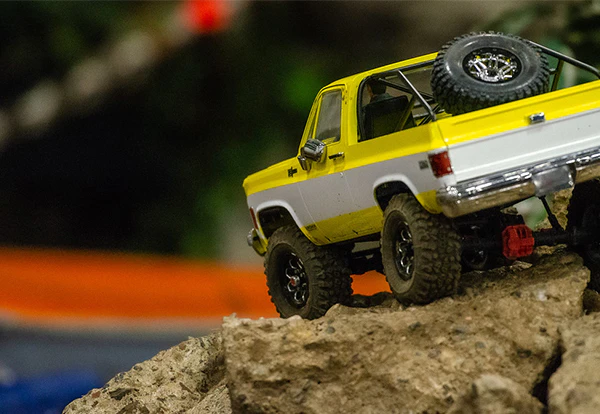 Discovered the Rear digging function of rc crawler!