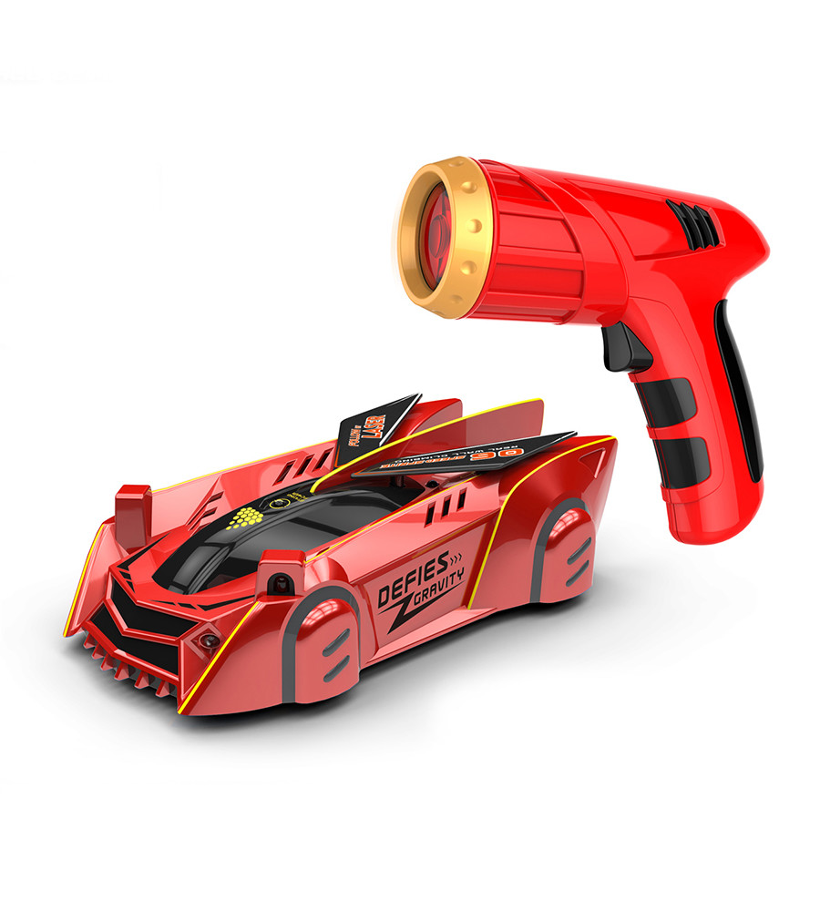 infrared laser wall climbing car red