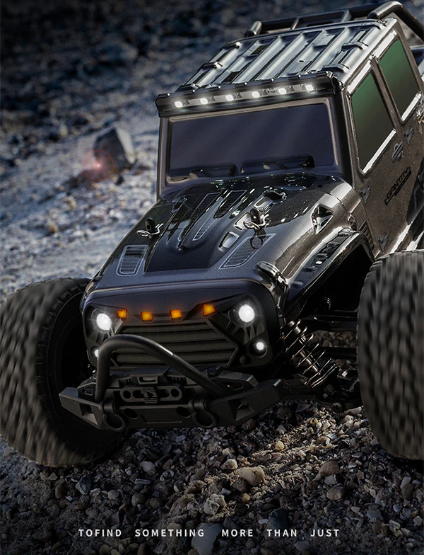 GANTRY-1:16 cross country JEEP RC car with bright LED lights