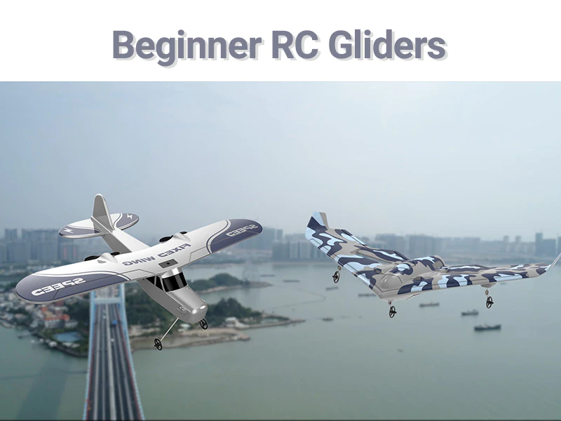 TY8 RC gliders performance tested.