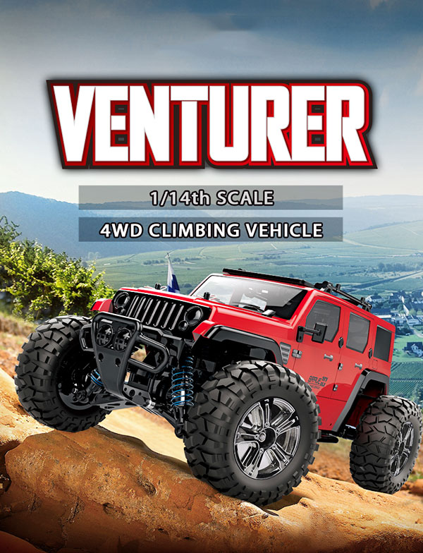 1/14 scale 4WD VENTURER climbing car