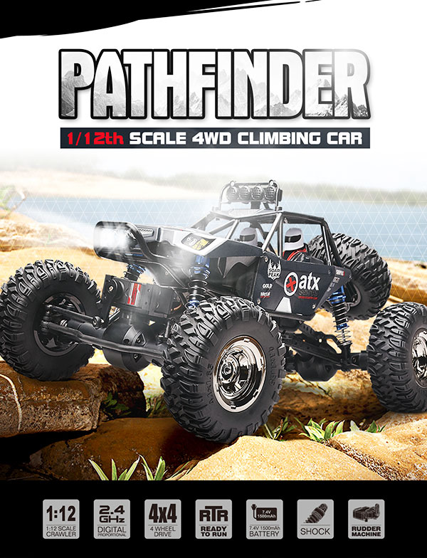 1:12 scale 4WD PATHFINDER climbing car