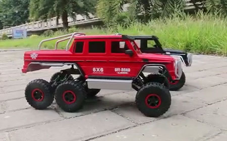 6X6 RC Off Road Electric Rc Monster Truck