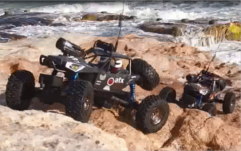 Full Scale Off Road Climbing Rc Truck Kits High Speed Monster